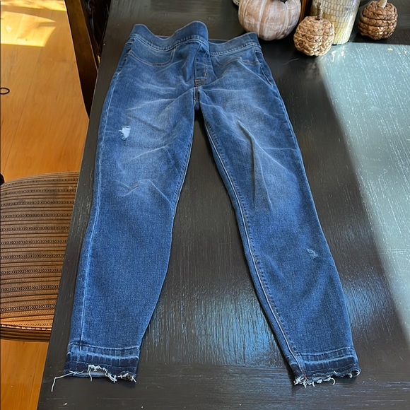 Spanx distressed ankle skinny jean - Picture 2 of 10